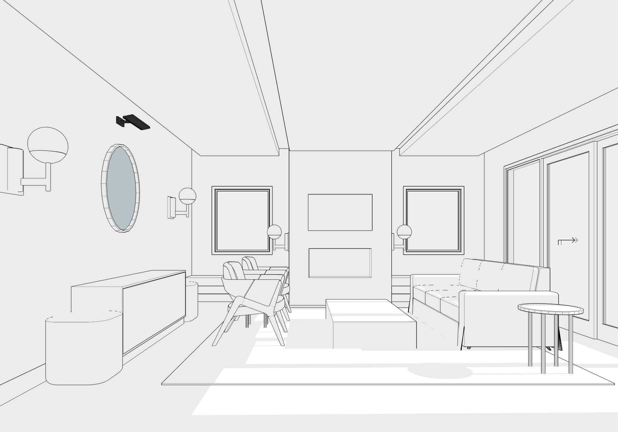 One client, growing scope: 3D model view 1